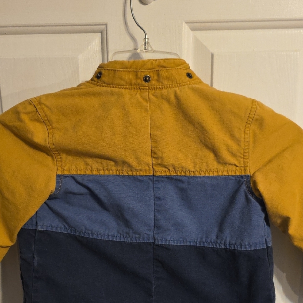 **FREE W/PURCHASE** OshKosh B'gosh Yellow and Blue Kids Puffer Jacket - Picture 6 of 6